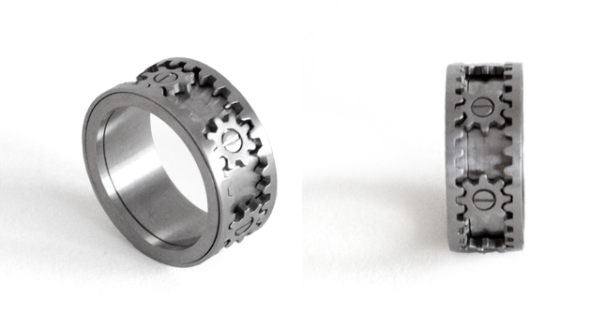 Kinekt Gear Ring  605 - Самые оригинальные кольца